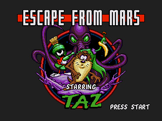 Taz_Escape_from_Mars_Title_Screen